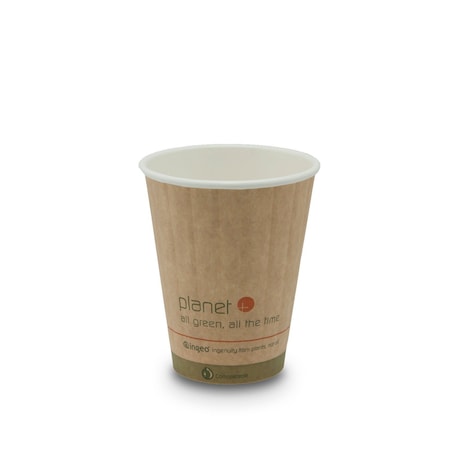 Planet+ 8oz Double-wall Hot Cup, 1000PK PLC-8-DW